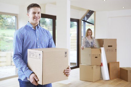 Eco-friendly moving practices with reusable packing supplies